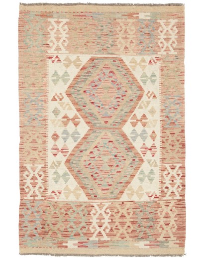 Tappeto Kilim Afghanistan marrone 99x150