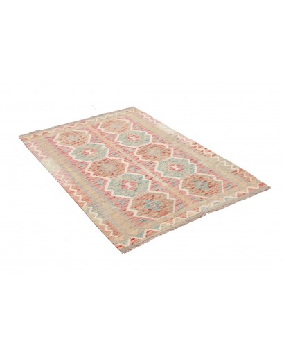 Tappeto Kilim Afghanistan beige marrone 98x138