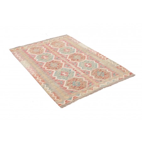 Tappeto Kilim Afghanistan beige marrone 98x138