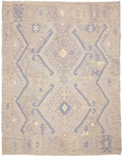 Tappeto Kilim Afghanistan beige marrone 156x198