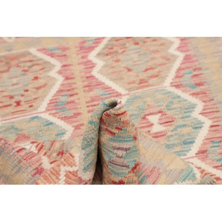 Tappeto Kilim Afghanistan beige marrone 98x138