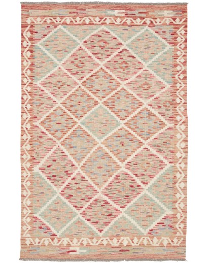Tappeto Kilim Afghanistan marrone 102x152