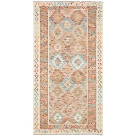 Tappeto Kilim Afghanistan marrone 104x184