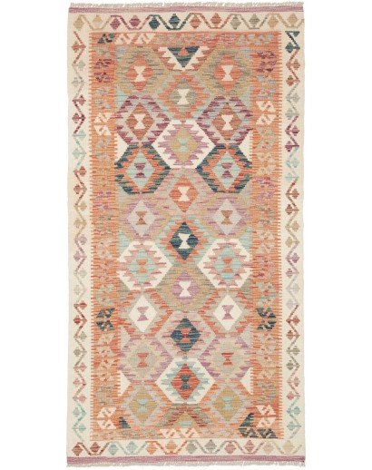 Tappeto Kilim Afghanistan marrone 99x192
