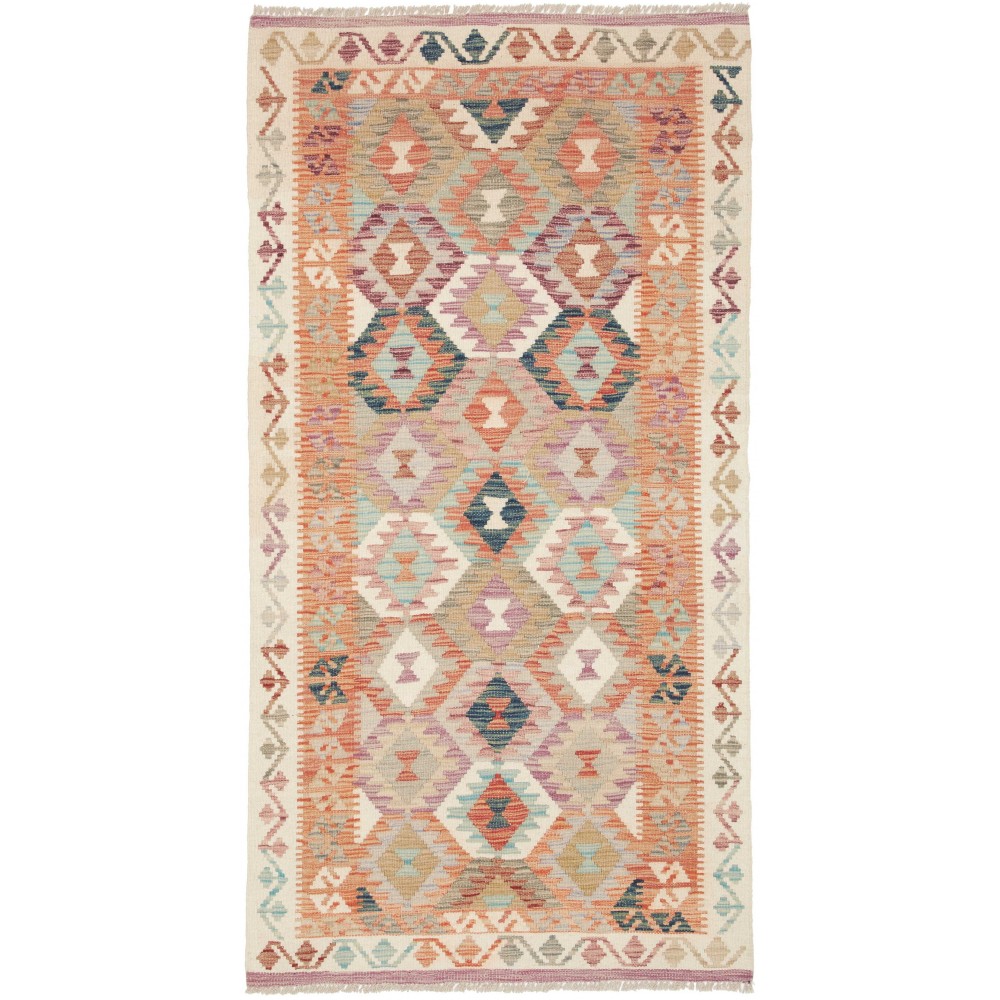 Tappeto Kilim Afghanistan marrone 99x192