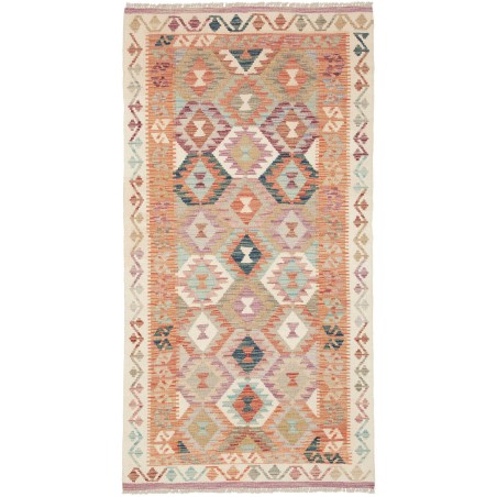 Tappeto Kilim Afghanistan marrone 99x192