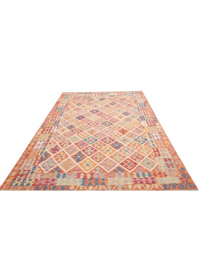 Tappeto Kilim Afghanistan marrone 203x301