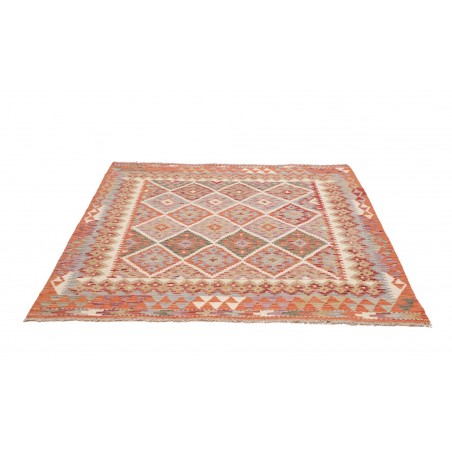 Tappeto Kilim Afghanistan marrone 153x160