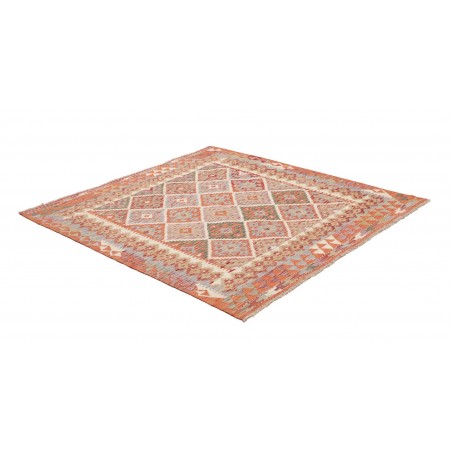 Tappeto Kilim Afghanistan marrone 153x160