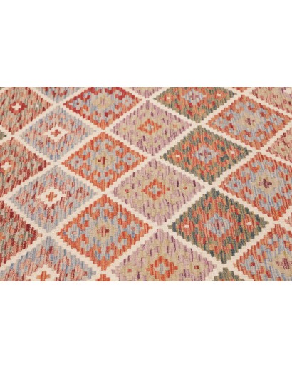 Tappeto Kilim Afghanistan marrone 153x160