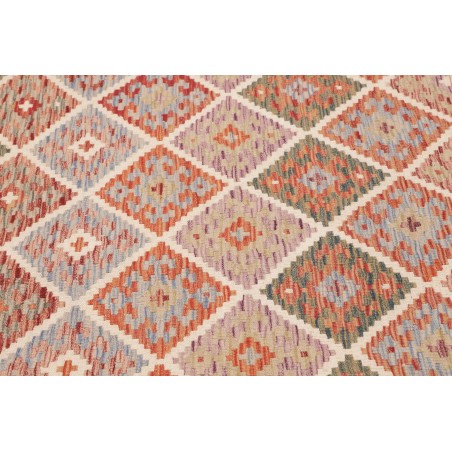 Tappeto Kilim Afghanistan marrone 153x160