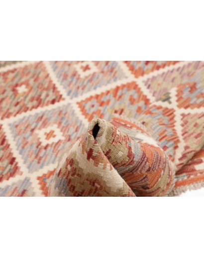 Tappeto Kilim Afghanistan marrone 153x160