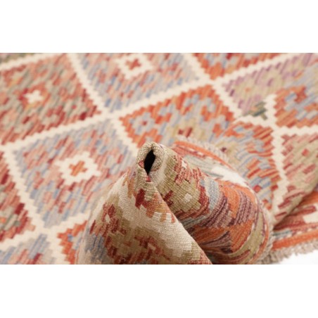 Tappeto Kilim Afghanistan marrone 153x160