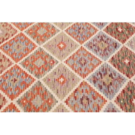 Tappeto Kilim Afghanistan marrone 150x152