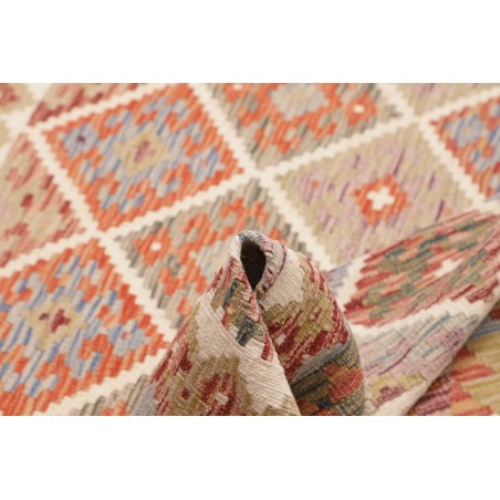 Tappeto Kilim Afghanistan marrone 150x152