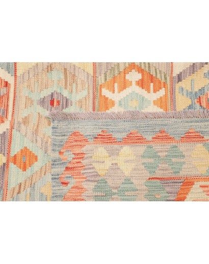 Tappeto Kilim Afghanistan marrone arancione 192x289