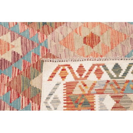 Tappeto Kilim Afghanistan marrone beige 161x149