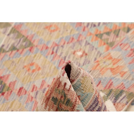 Tappeto Kilim Afghanistan marrone 154x146