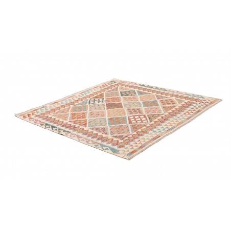 Tappeto Kilim Afghanistan beige marrone 161x151