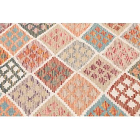 Tappeto Kilim Afghanistan beige marrone 161x151