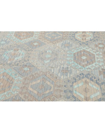 Tappeto Kilim Afghanistan azzurro 204x298