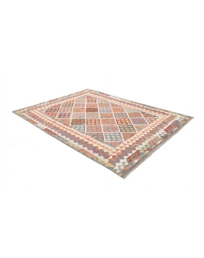Tappeto Kilim Afghanistan marrone 197x263
