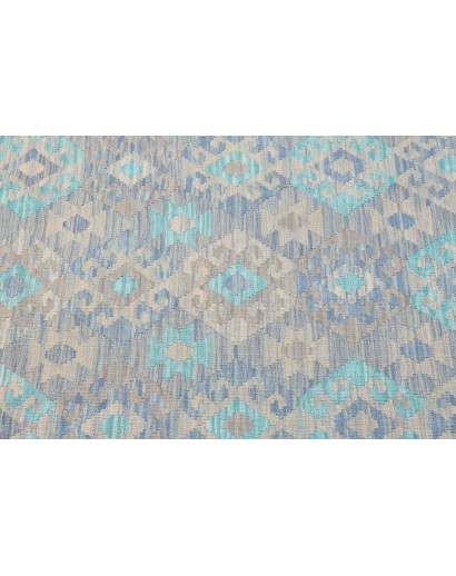 Tappeto Kilim Afghanistan beige bianco 127x171