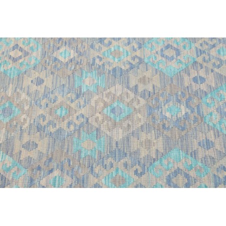 Tappeto Kilim Afghanistan beige bianco 127x171