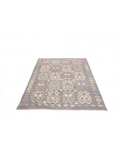 Tappeto Kilim Afghanistan azzurro 126x174