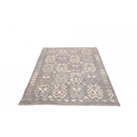 Tappeto Kilim Afghanistan azzurro 126x174