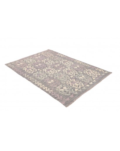 Tappeto Kilim Afghanistan azzurro 126x174