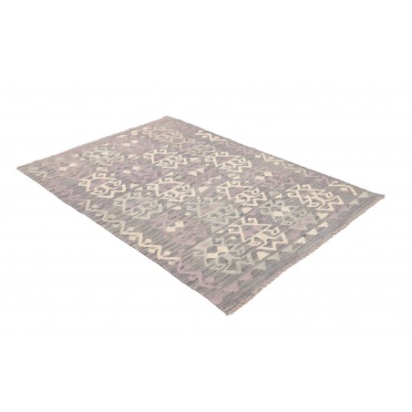 Tappeto Kilim Afghanistan azzurro 126x174