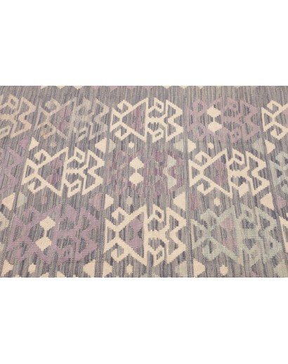 Tappeto Kilim Afghanistan azzurro 126x174
