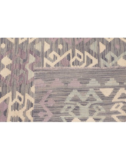 Tappeto Kilim Afghanistan azzurro 126x174