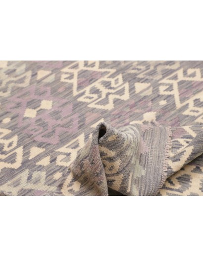 Tappeto Kilim Afghanistan azzurro 126x174