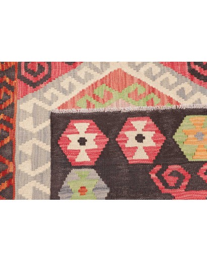 Tappeto Kilim Afghanistan azzurro beige 121x179