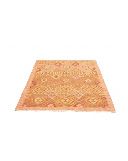 Tappeto Kilim Afghanistan arancione 131x170