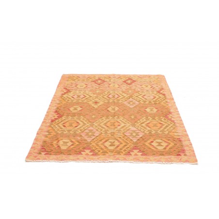 Tappeto Kilim Afghanistan arancione 131x170