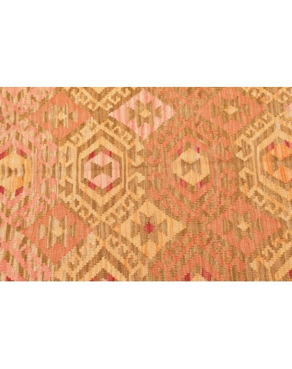 Tappeto Kilim Afghanistan arancione 131x170