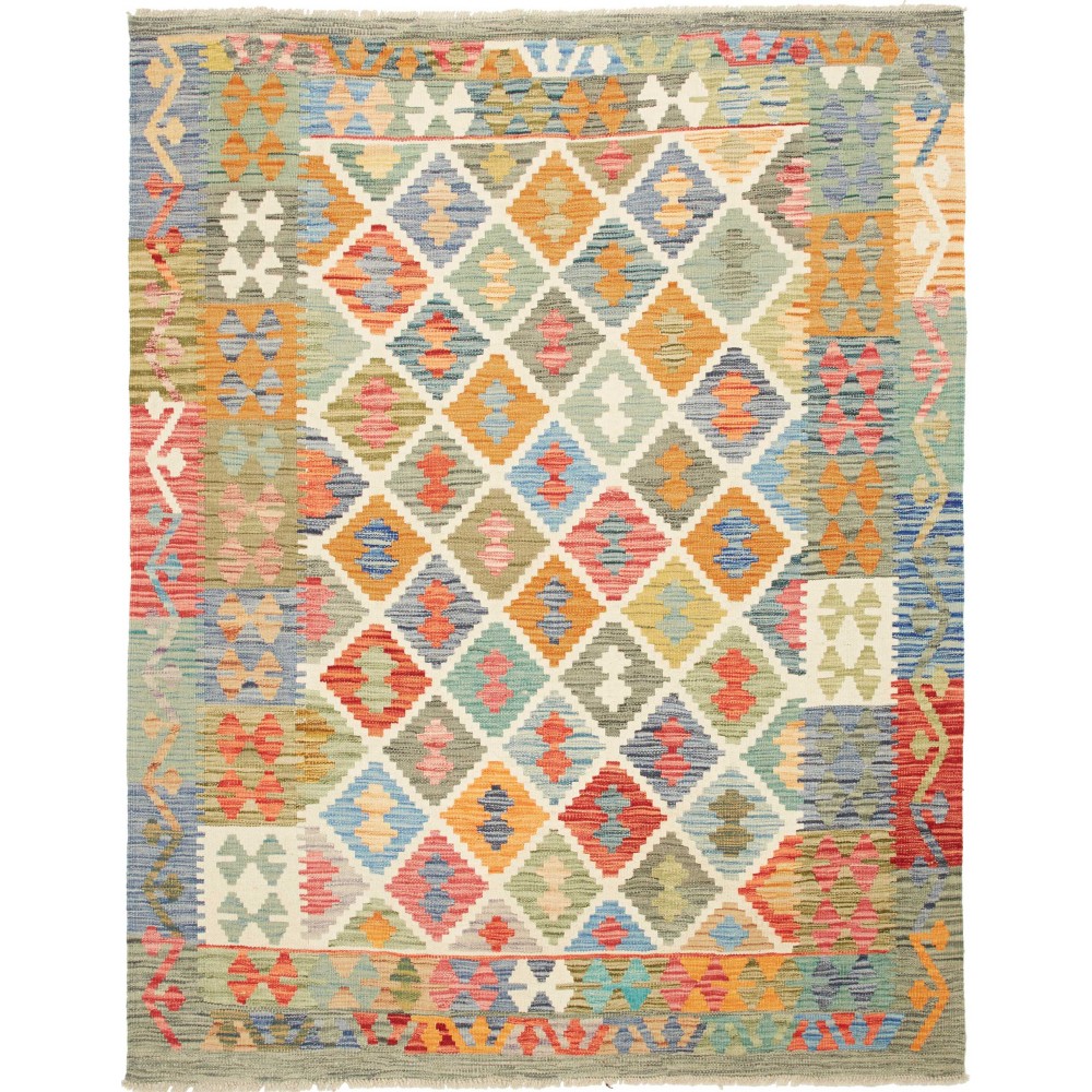 Tappeto Kilim Afghanistan marrone 153x194