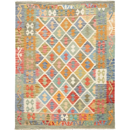 Tappeto Kilim Afghanistan marrone 153x194