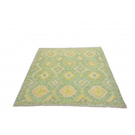 Tappeto Kilim Afghanistan marrone 134x174
