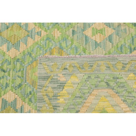 Tappeto Kilim Afghanistan marrone 134x174