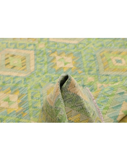 Tappeto Kilim Afghanistan marrone 134x174