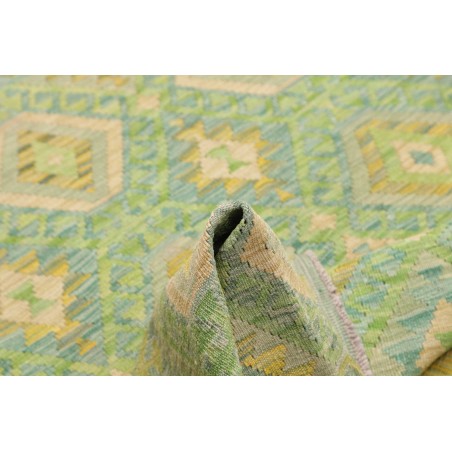 Tappeto Kilim Afghanistan marrone 134x174