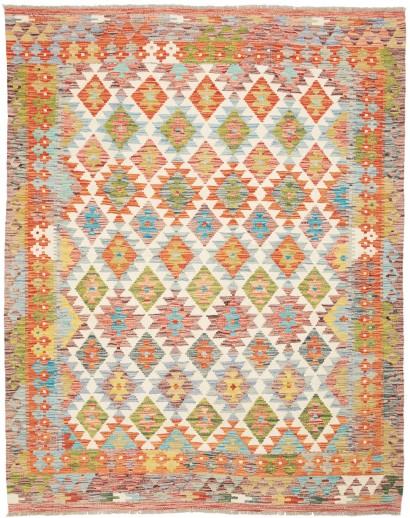 Tappeto Kilim Afghanistan marrone 159x200