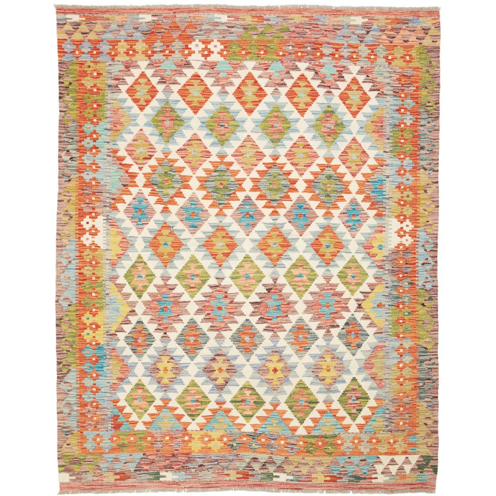 Tappeto Kilim Afghanistan marrone 159x200