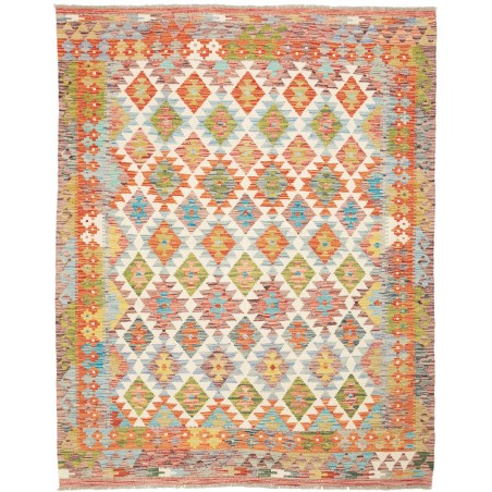 Tappeto Kilim Afghanistan marrone 159x200