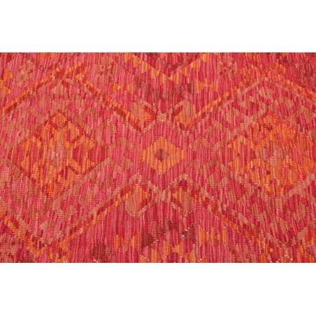 Tappeto Kilim Afghanistan rosso arancione 128x179