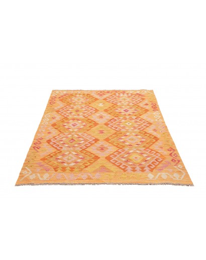 Tappeto Kilim Afghanistan marrone 125x174